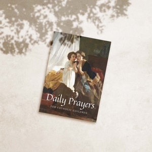 Daily Prayers for Catholic Children Printable eBook
