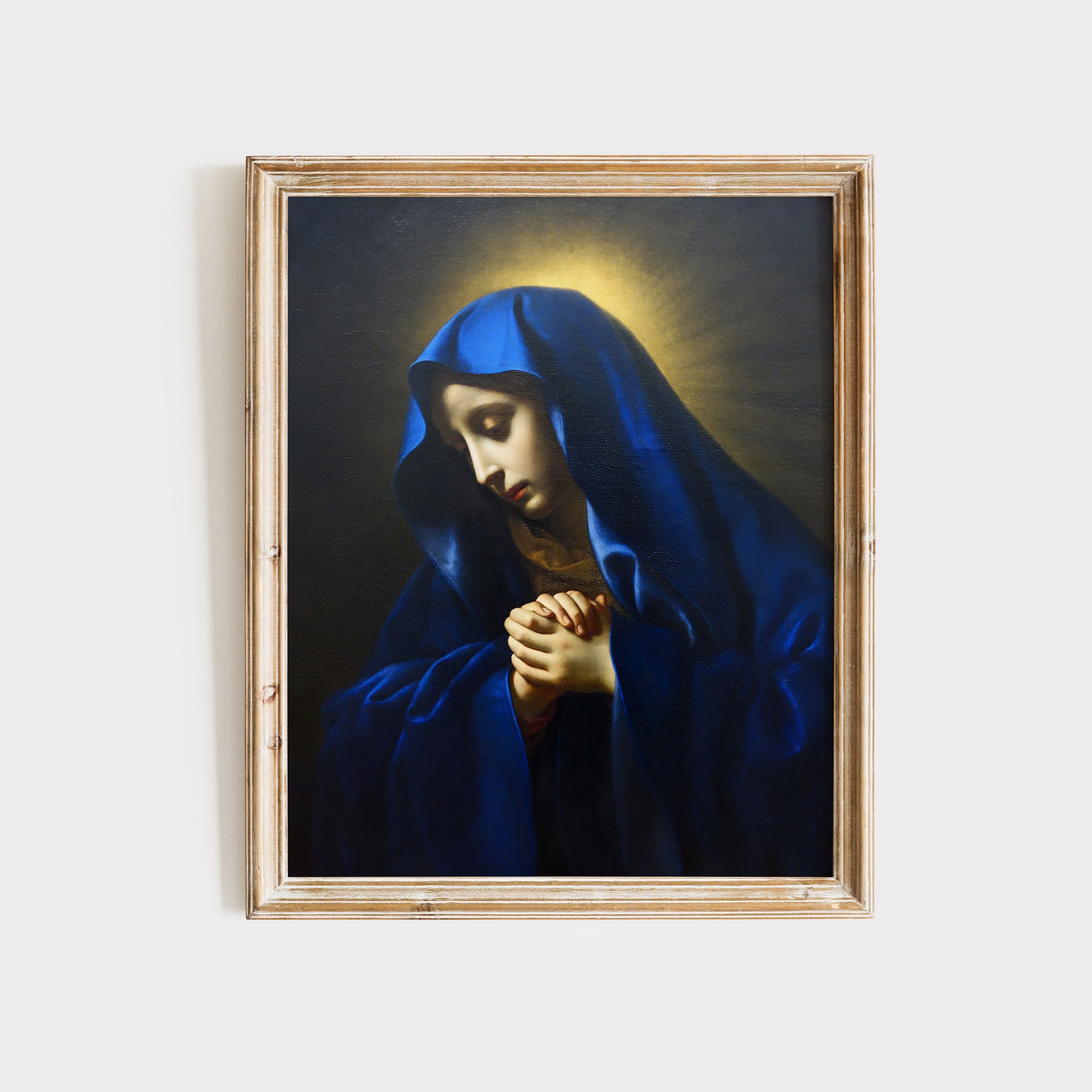 Our Lady of Sorrows Art Print | Mater Dolorosa (carlo Dolci) - Etsy