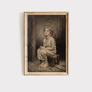 Cristo a los cinco ("Divina inocencia") / C Bosseron Chambers