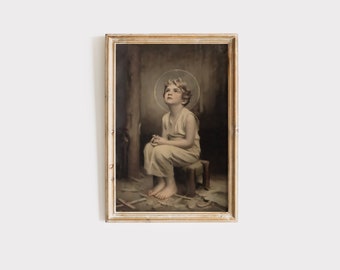 Christ at Five (&quot;Divine Innocence&quot;) | C Bosseron Chambers