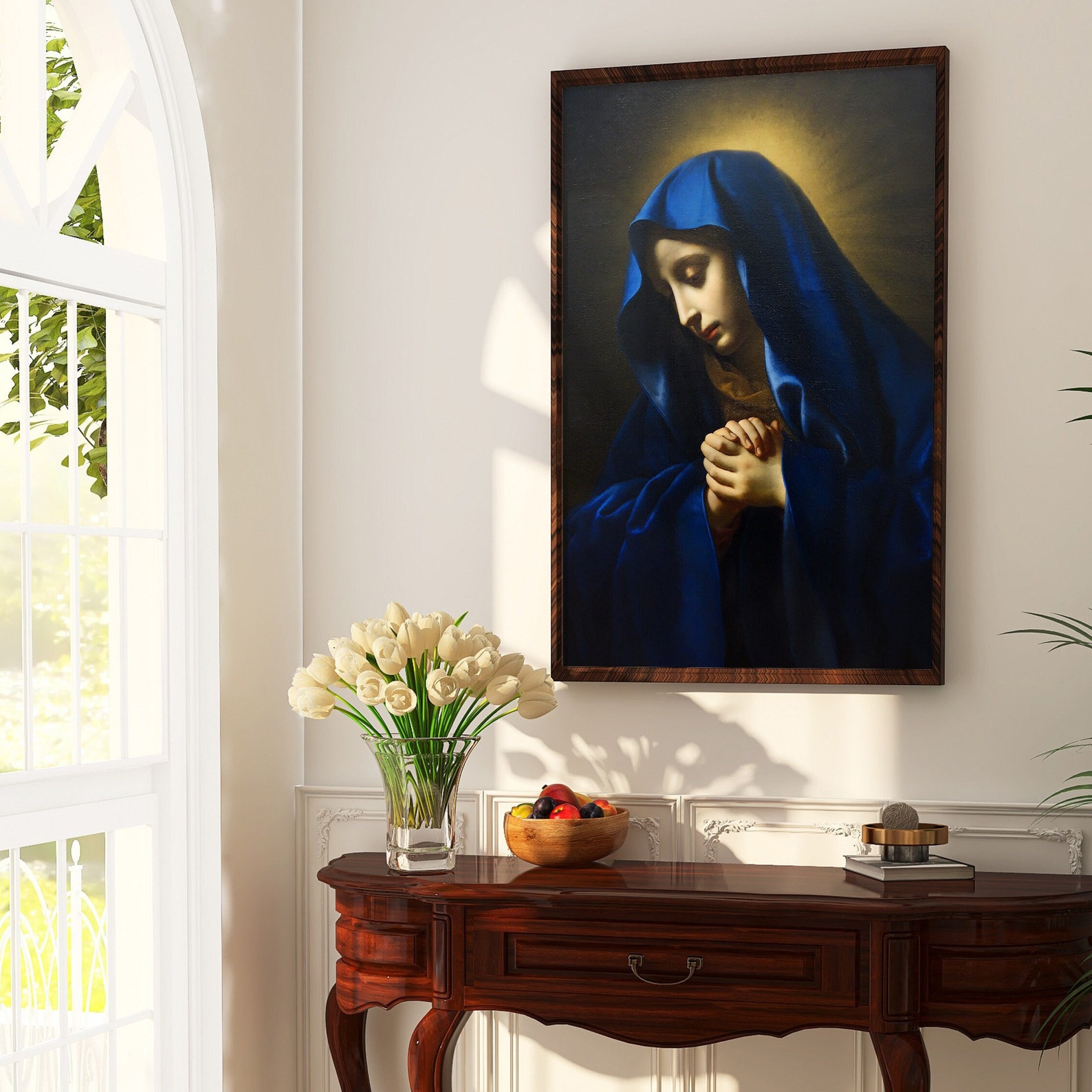 Our Lady of Sorrows Art Print | Mater Dolorosa (carlo Dolci) - Etsy