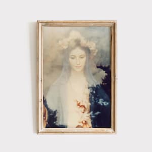 Miraculous Photograph Of The Blessed Virgin Mary Giclée Art Print