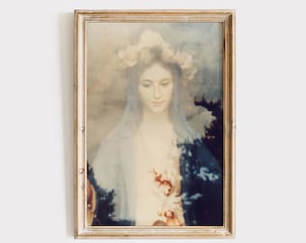 Miraculous Photograph Of The Blessed Virgin Mary Giclée Art Print