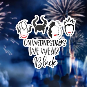 Disney Villains Vinyl Sticker | Evil Queen | Maleficent | Ursula | Cruella| Goth Disney Sticker | Disney Villains Sticker | Disney Halloween