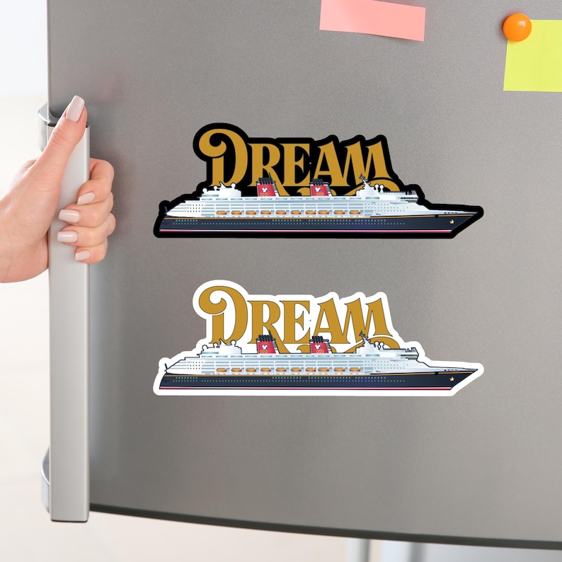 Customizable Disney Dream Cruise Ship Magnet | Fish Extender Pixie Dusting Gift | DCL Vacation Magnet Bild 8