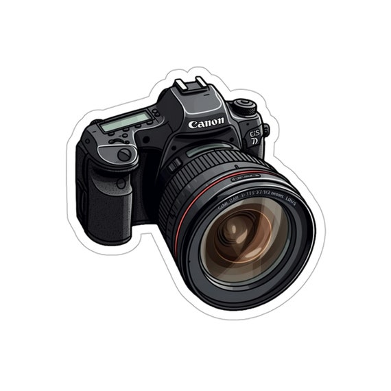 Canon Camera Logo Sticker