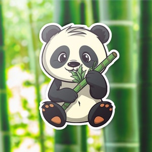 Vinilos y pegatinas infantiles osos panda