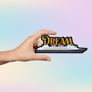 Customizable Disney Dream Cruise Ship Magnet | Fish Extender Pixie Dusting Gift | DCL Vacation Magnet Bild 6