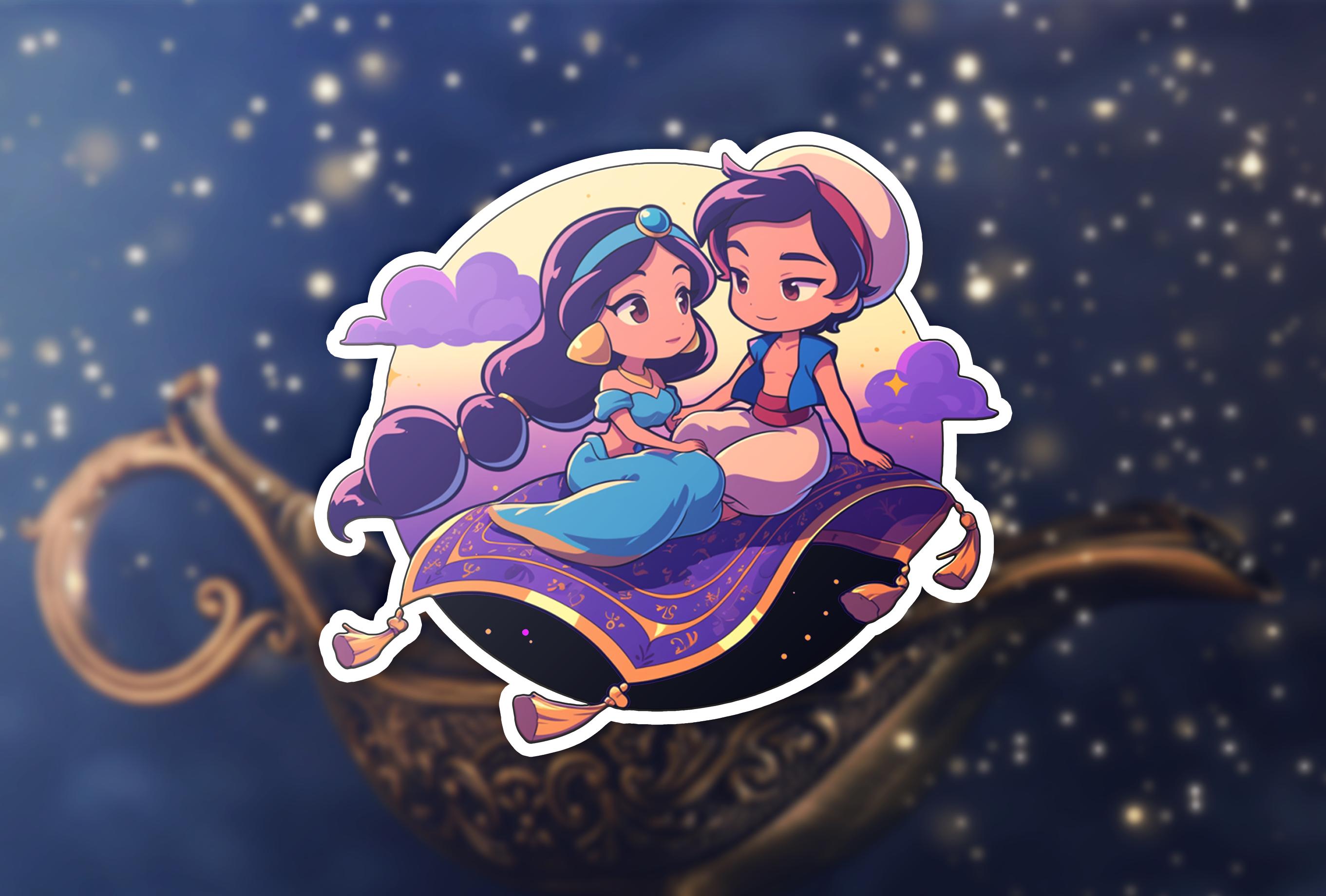 アラジン　Aladdin ／ キューピー　ストラップ Chibi Aladdin - Etsy
