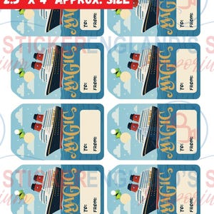 Digital Download Disney Magic Gift Tag | Fish Extender Gift Tag | DCL Magic Gift Tag | Pixie Dusting Gift Tag| Downloadable DCL Gift Tag |