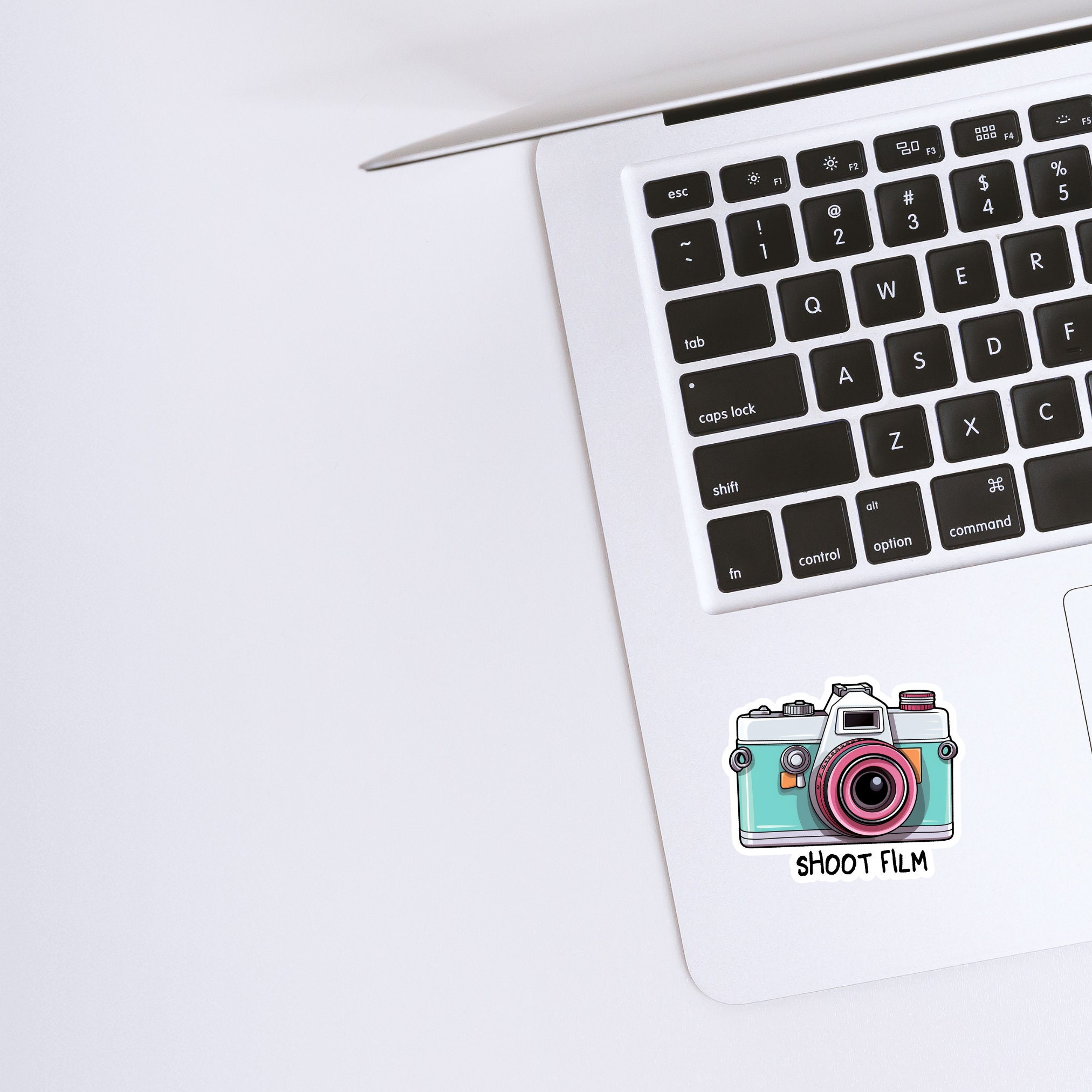 Retro Film Camera Sticker: "shoot Film" Vinyl Decal - Etsy