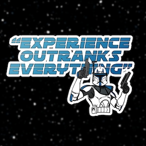 Captain Rex Vinyl Sticker | Star Wars | Clone Wars Captain Rex | Star Wars Scrapbook | Party Favor Star Wars Gift | Star Wars Inspired Decor