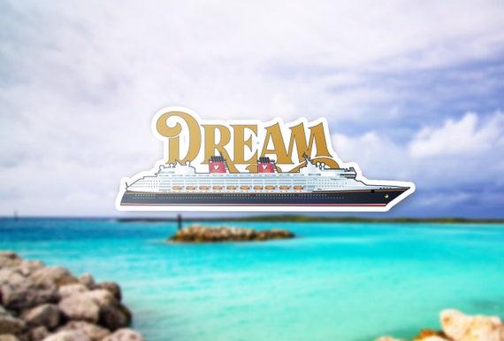 Disney Dream Cruise Line Sticker | Vacation Souvenir