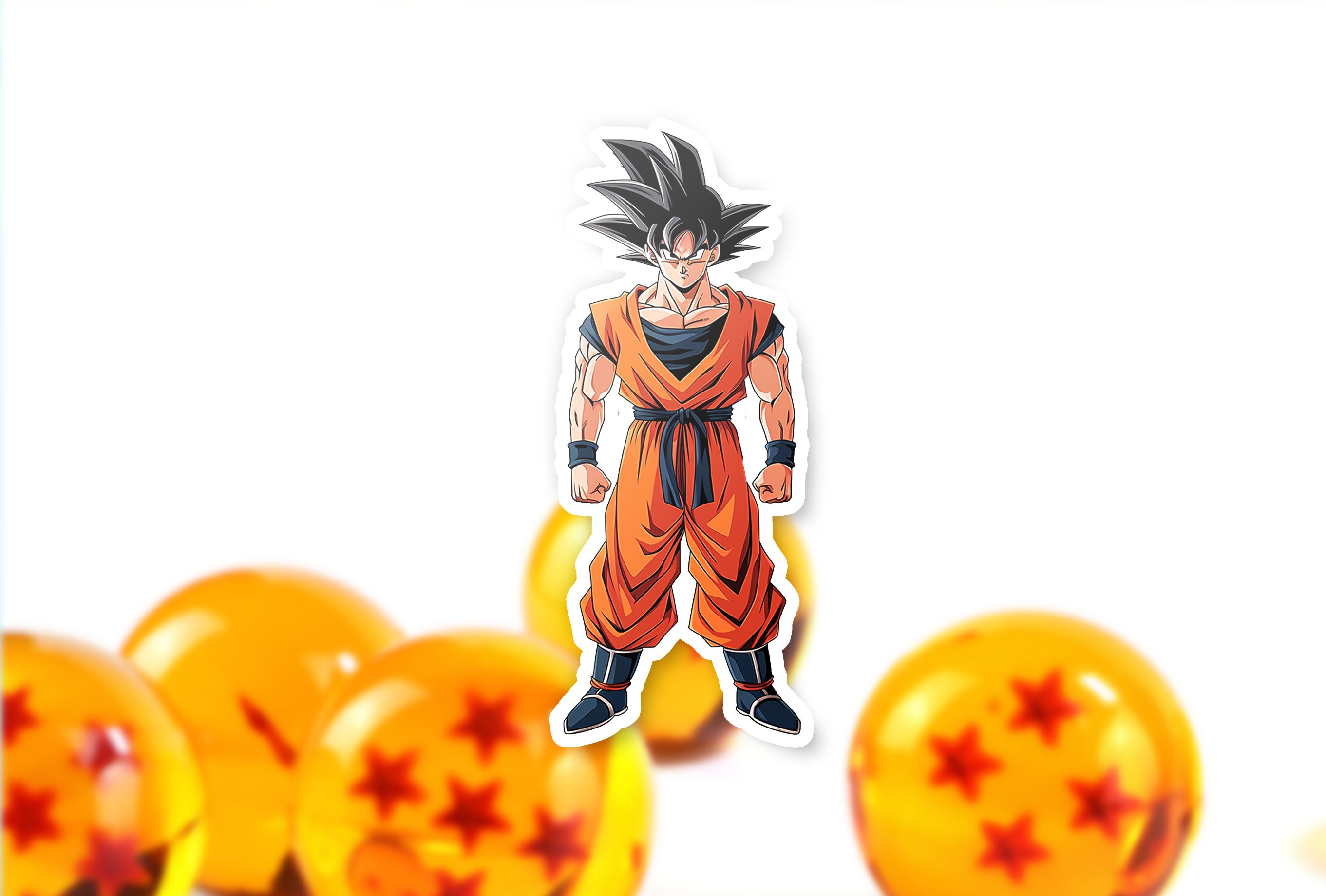 Dragonball Sticker - Goku Chibi 4 Canvas Print for Sale by PuppyPals3