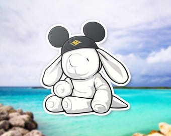 DCL Towel Animal Sticker | Water Resistant Vinyl Decal, Cruise Scrapbook
