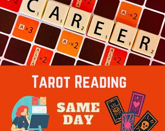 Career Tarot Reading, Psychic Guidance, Same Day