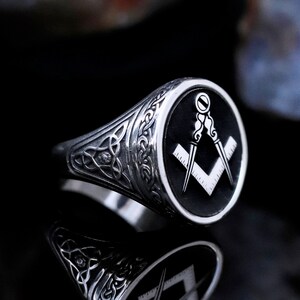 925 Sterling Silver , Freemason Ring, Master Mason Rings, Mason Lodge  Ring, Men Masonic Rings, Masonic Jewelry, Freemason lodge ring