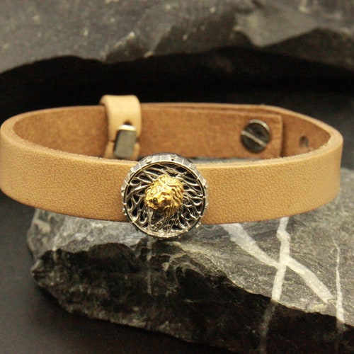 charm bracelet leo zodiac sign bracelet