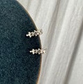14K Gold Plated Sterling Silver Stars Ear Cuffs