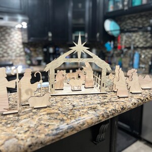 Nativity Scene | Christmas Story | Advent Story | Wooden Nativity Set