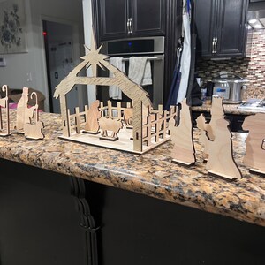 Nativity Scene | Christmas Story | Advent Story | Wooden Nativity Set