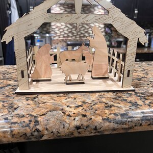 Nativity Scene | Christmas Story | Advent Story | Wooden Nativity Set