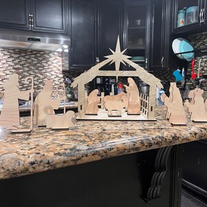 Nativity Scene | Christmas Story | Advent Story | Wooden Nativity Set
