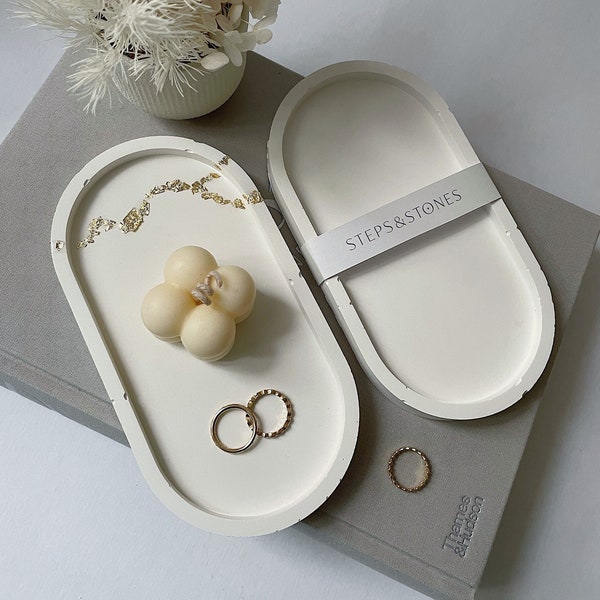 Free Ring Holder | Decorative Tray | Jewellery Dish | Trinket Dish | Minimalistic Trinket Tray | Home Decor | Jewellery Tray | Gift For Her