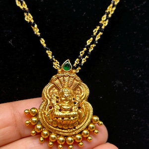 92.5 silver mangal sutra pendants