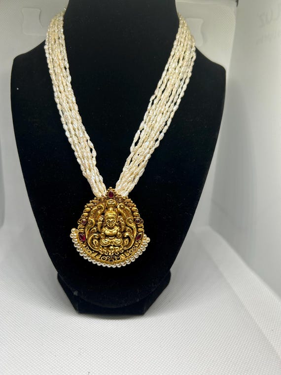 92.5 Silver Necklace | 24k Gold Plated Necklace | Nakshi 92.5 Silver Necklace | 24k Gold Plated Necklace | Nakshi