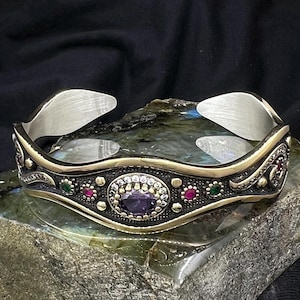 Otantic Bracelet, Turkish Handmade Bracelet,Handmade jewelry,Turkish Jewelry, Handmade Bracelet,Ottoman Style,Adjustable Bracelet