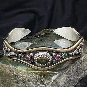 Otantic Bracelet, Turkish Handmade Bracelet,Handmade jewelry,Turkish Jewelry, Handmade Bracelet,Ottoman Style,Adjustable Bracelet