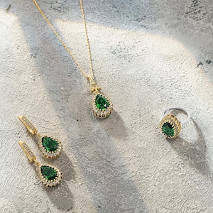 Hurrem Sultan Set , Hurrem Sultan Necklace , Hurrem Sultan Earings , Hurrem Sultan Ring , 925 Sterling Silver