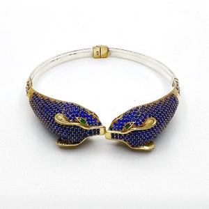 Löwen Armband, Tier Armband, 925 Sterling Silber, Türkischer Handgemachter Schmuck