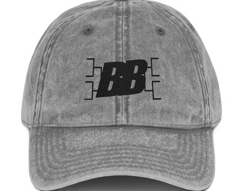 Blue Paper Buntstifte Cap gestickt