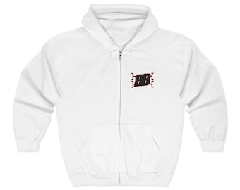 Dunques Unisex Heavy Blend ™ Full Zip Kapuzen-Sweatshirt