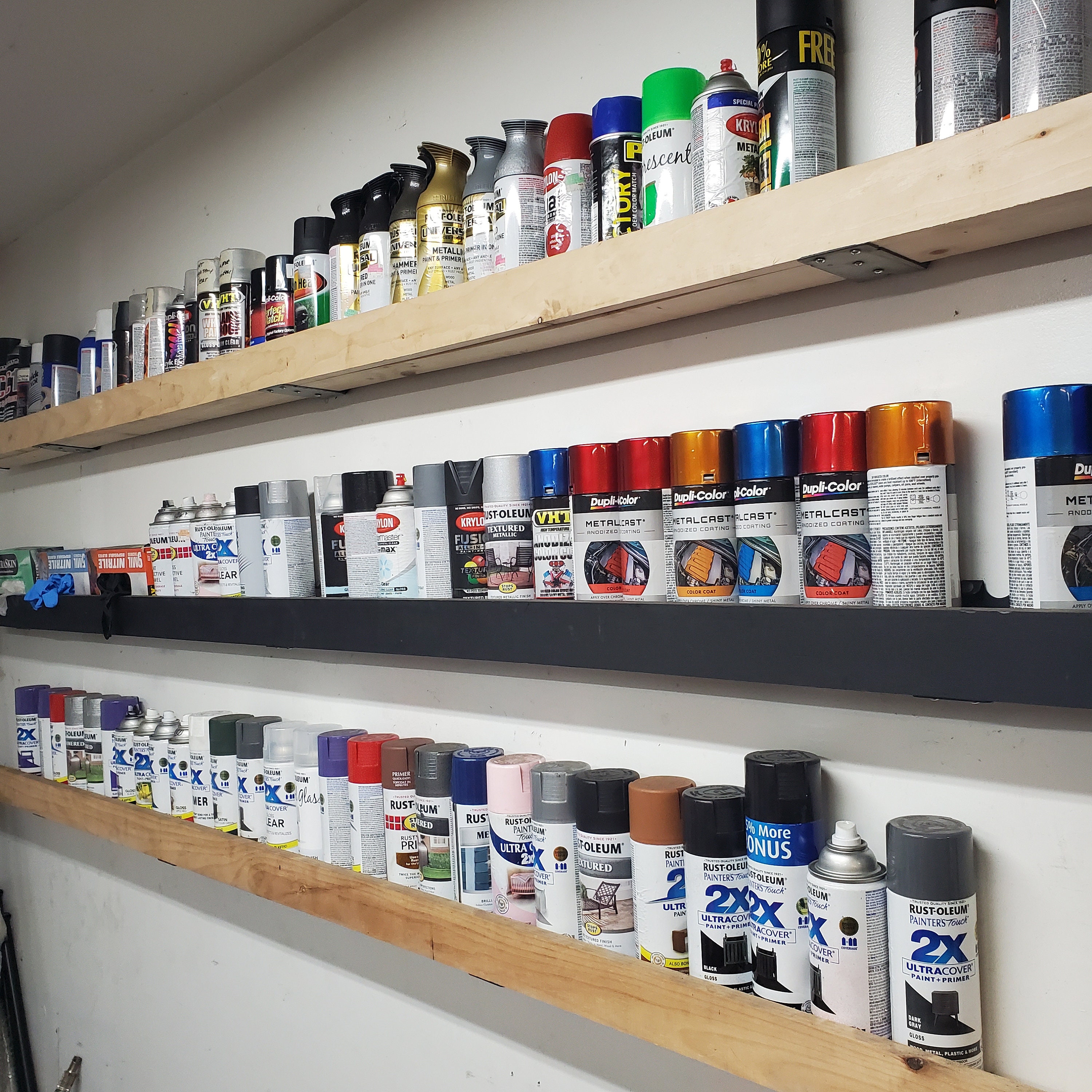 Garage Storage Solutions Spray Paint Can Bottle Organizer Etsy