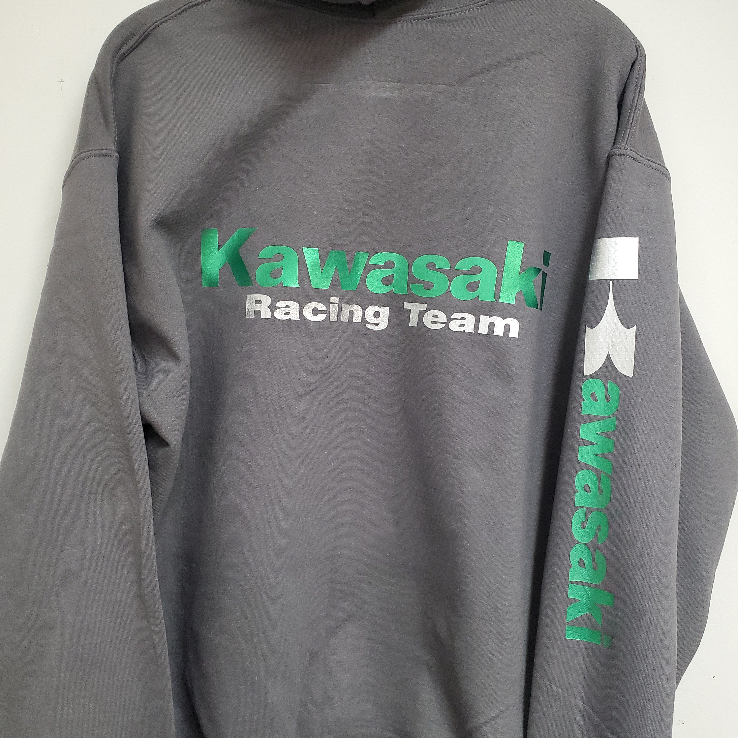 Sweatshirt mx team green Kawasaki 2020 homme