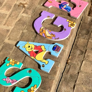 Hand-painted, custom letters, names, initials, decor