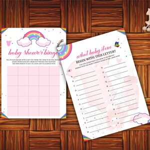 Printable Baby Shower Game Sweet Baby Predictions - Etsy