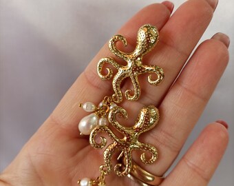 Polyp pendant earrings