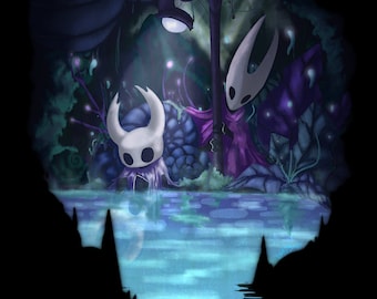 Hollow Knight, Radiance 11x17" Art Print Poster - Etsy