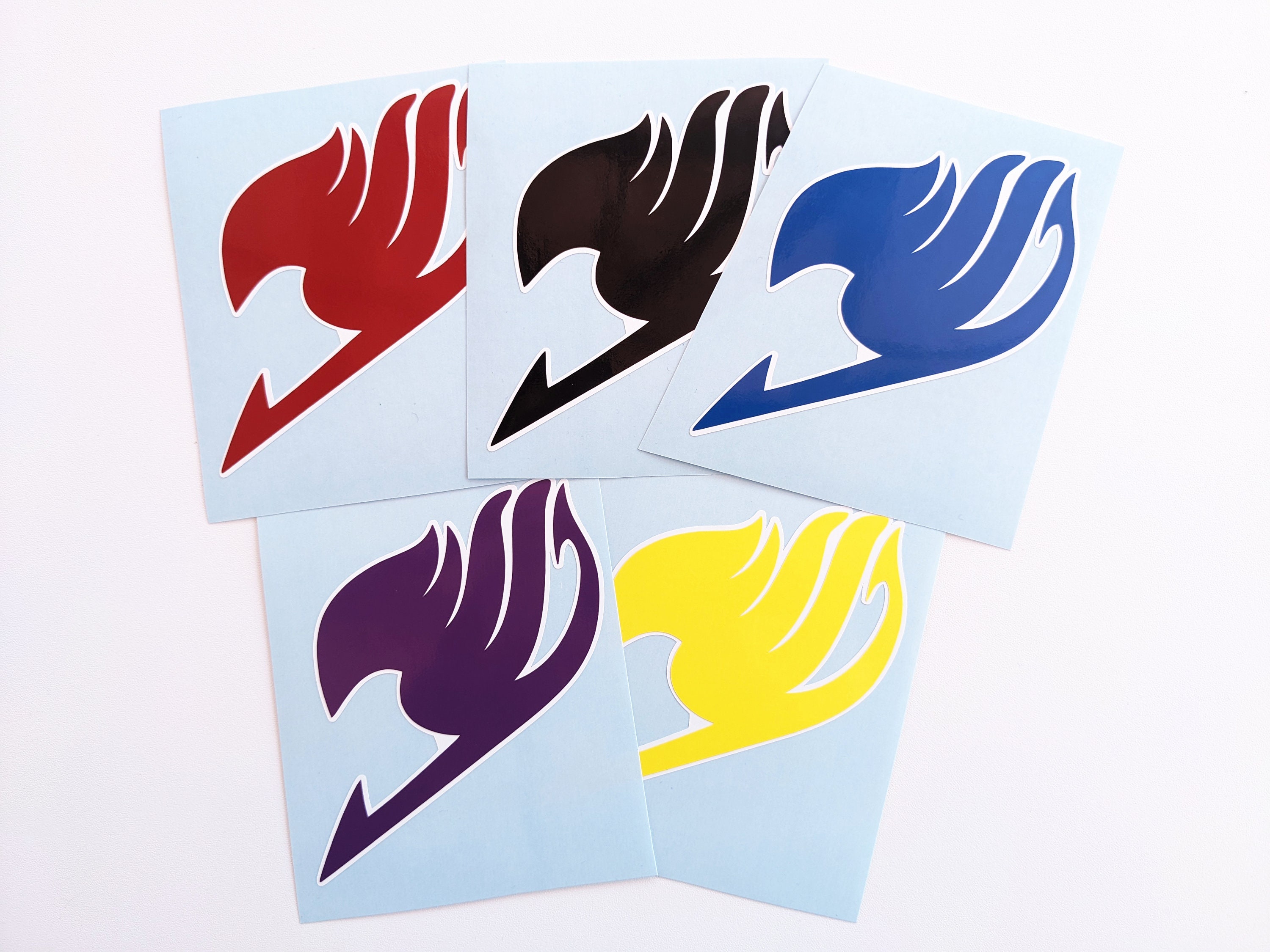 Fairy Tail Sticker Natsu Gray Lucy Logo Decal Anime Jdm Etsy Finland