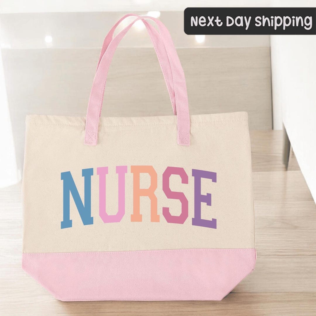 Nurse Tote Bag, Nurse Life Tote Bag, Nursing School Tote Bag, Unique
