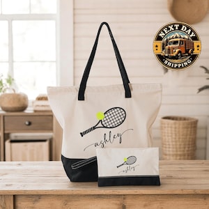 Personalized Tennis Tote Bag: Custom Match Day Gear