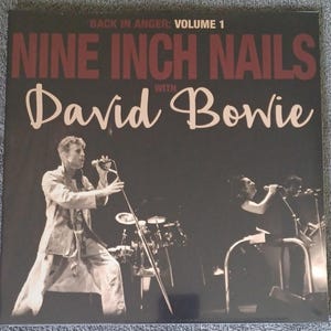 Back In Anger: Volume 1 Nine Inch Nails with David Bowie at the Riverport Amphitheatre St. Louis, MO 1995 2 X LP Vinyl New Sealed