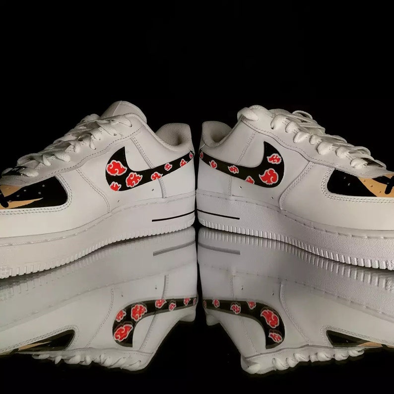 Custom Nike Air Force 1 Sasuke Eyes 