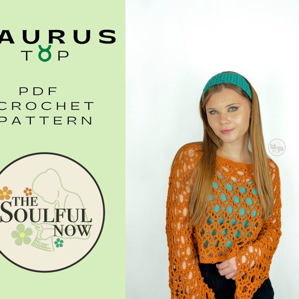 Taurus Top Crochet Pattern PDF