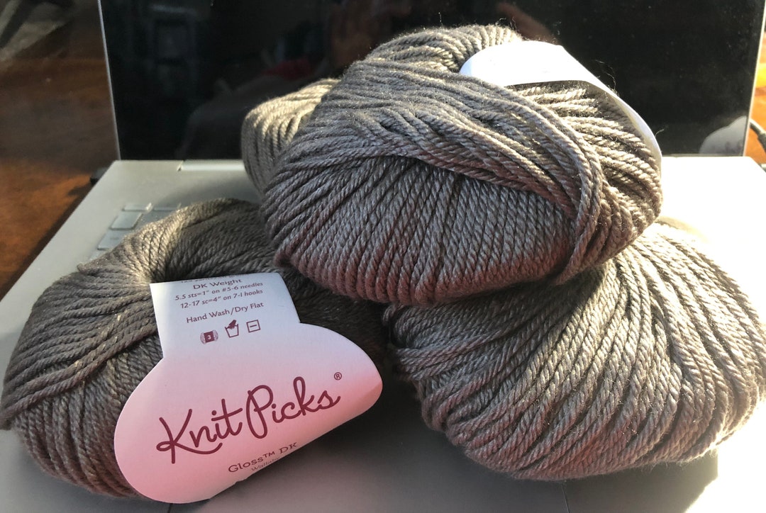 Knit Picks Gloss DK Color Wallaby Etsy