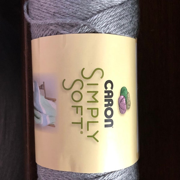 Caron Simply Soft - Color Heather Gray